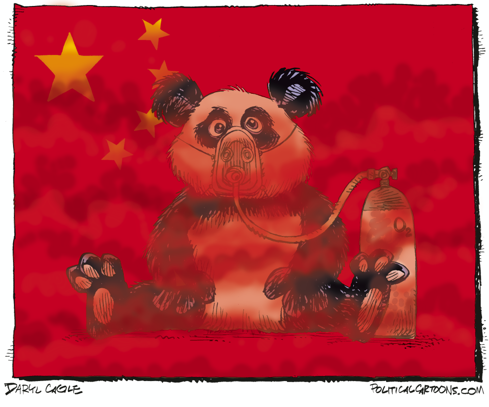 Pollution in China COLOR