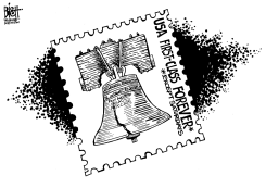 NO MAIL ON SATURDAYS, B/W by Randy Bish