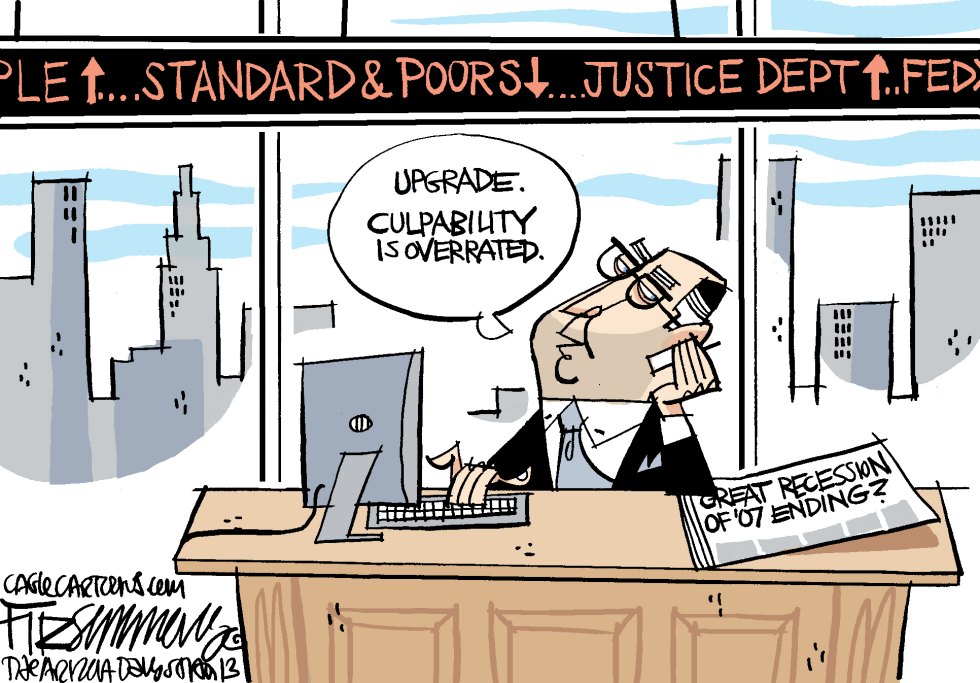  STANDARD AND POORS by David Fitzsimmons