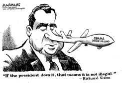 OBAMA DRONE KILLING by Jimmy Margulies