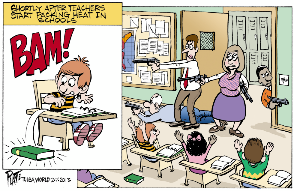 Teachers Packing Heat