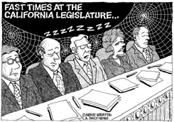 LOCAL-CA FAST TIMES IN THE CA LEGISLATURE by Monte Wolverton