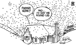 NEMO HITS THE EAST, B/W by Randy Bish