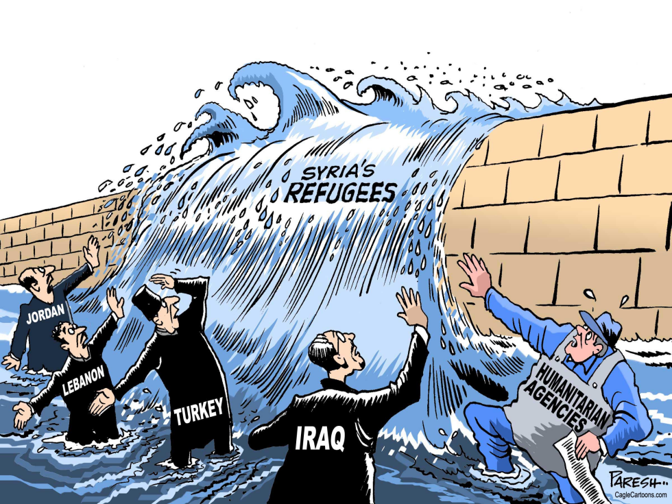 Syrian refugees COLOR