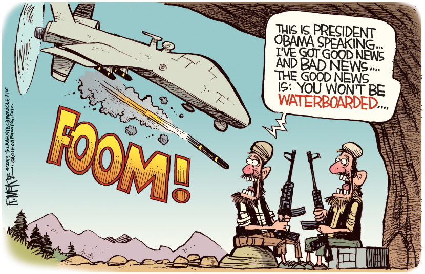 Obama Drone Strike COLOR