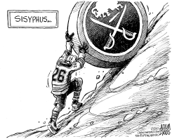 THOMAS VANEK by Adam Zyglis