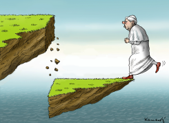 POPE RESIGNS by Marian Kamensky