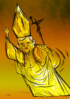 POPE RESIGNS by Oguz Gurel