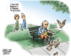 POPE BENEDICT RETIRES  by John Cole