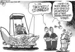PAPAL ABDICATION by Pat Bagley