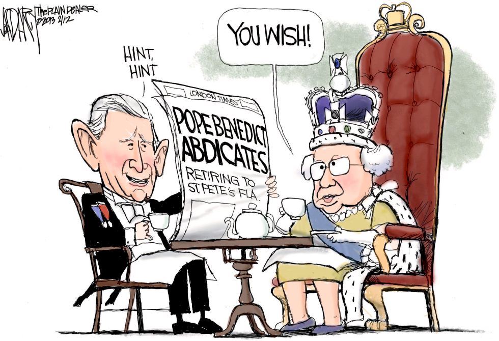 Pope Benedict abdicates