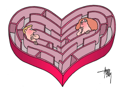 VALENTINE MAZE by Arend Van Dam