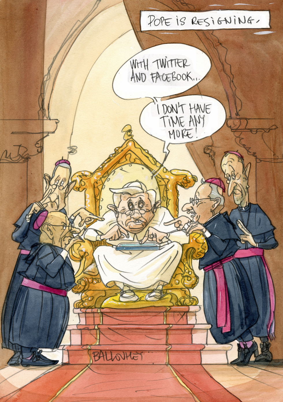 Pope is Resigning
