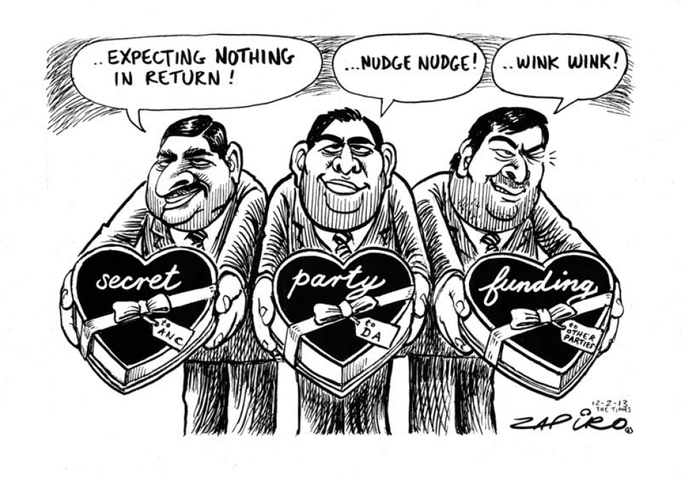 Secret Party Funding