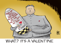 NORTH KOREAN VALENTINE, by Randy Bish