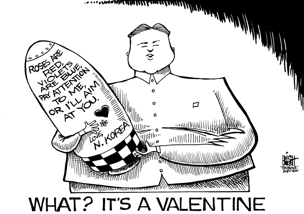 NORTH KOREAN VALENTINE, B/W