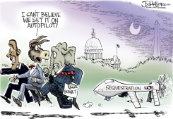 SEQUESTRATION by Joe Heller