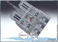 EL PAPA SE RETIRA / by Bob Englehart