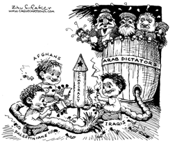 ARAB DICTATORS by Sandy Huffaker
