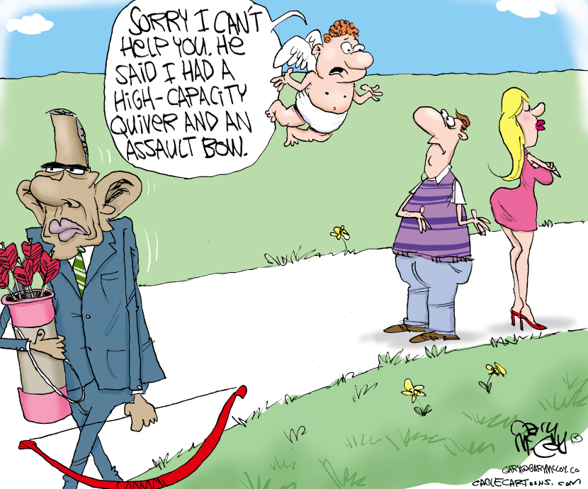 Obama Cupid COLOR
