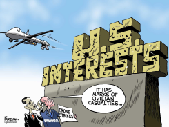 DRONE STRIKES  by Paresh Nath