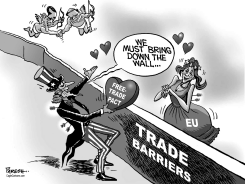 FREE-TRADE VALENTINE by Paresh Nath