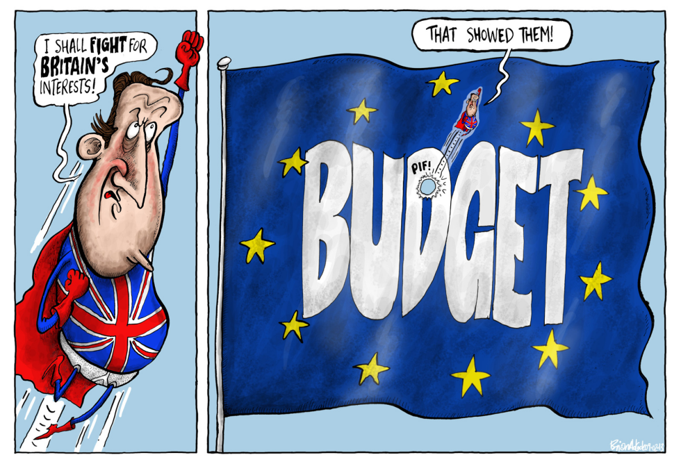 EU Budget And UK's Prime Minister