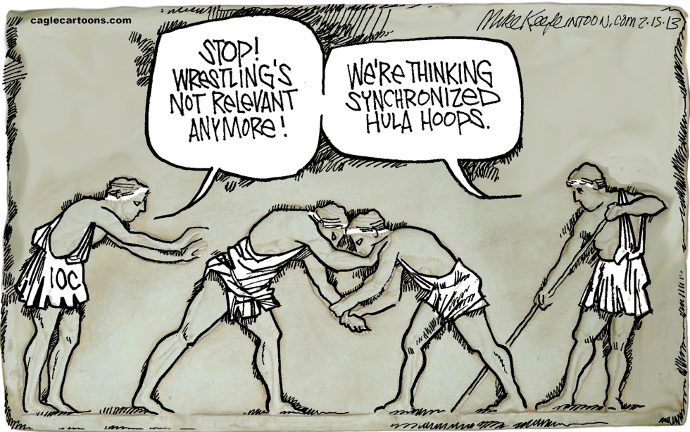 Olympic Wrestling COLOR
