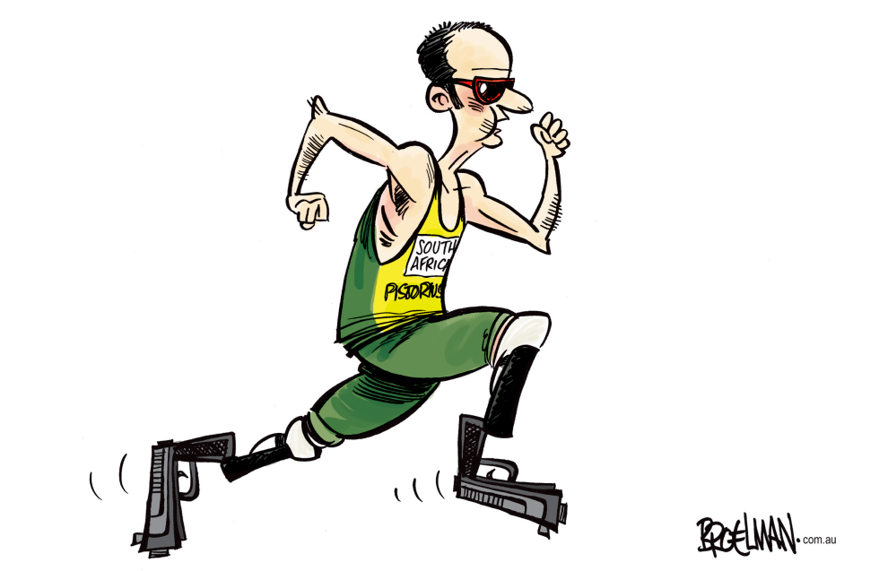 Oscar Pistorius on murder charge