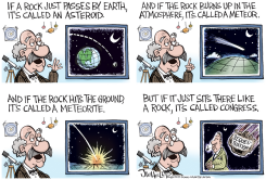 ASTEROIDS AND METEORS by Joe Heller