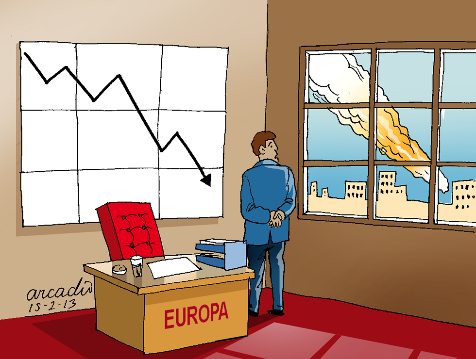  METEORO Y ECONOMÃ­A EUROPEA by Arcadio Esquivel