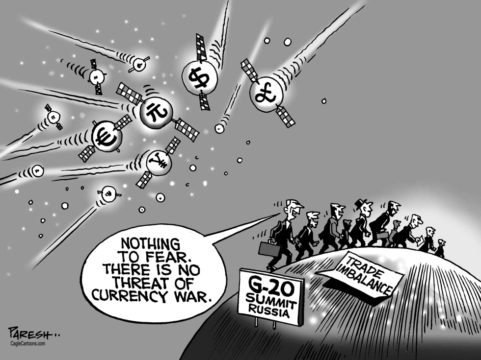 Currency War Cartoons