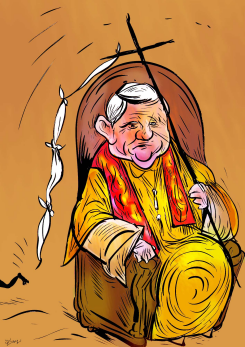 POPE RESIGNS by Oguz Gurel
