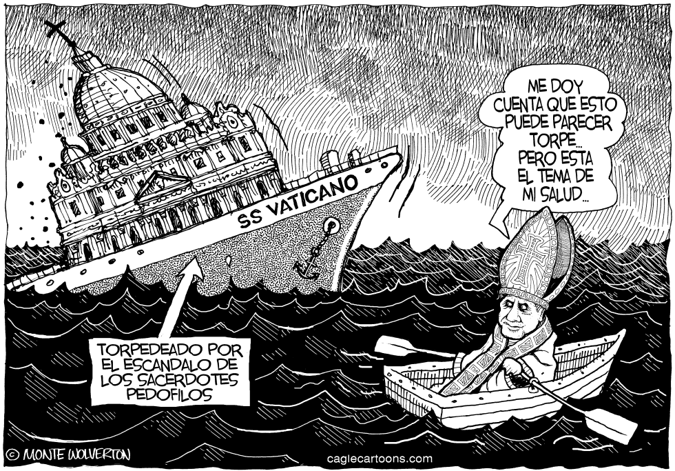 El Papa salta del Barco