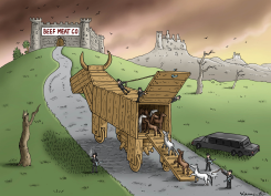 BEEF MEAT COMPANY by Marian Kamensky