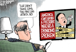 RUBIO STAYS THIRSTY by Jeff Darcy