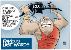 OLYMPIC WRESTLING,  by Randy Bish
