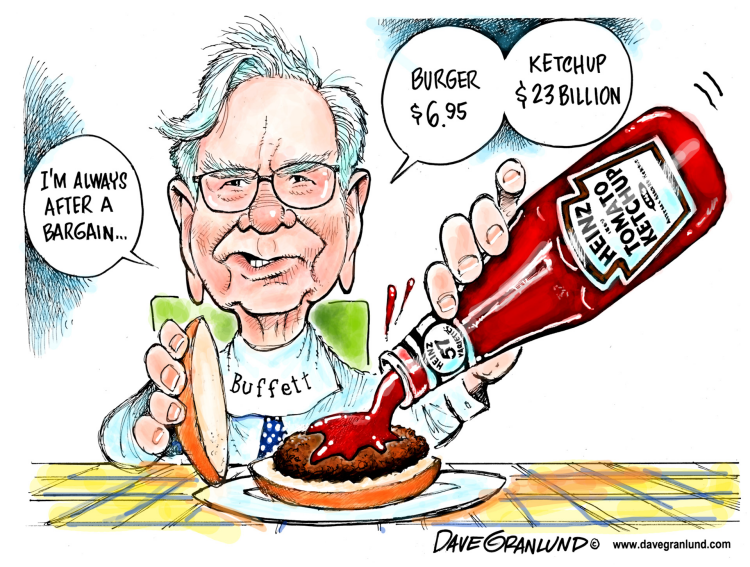 Warren Buffett Cartoon