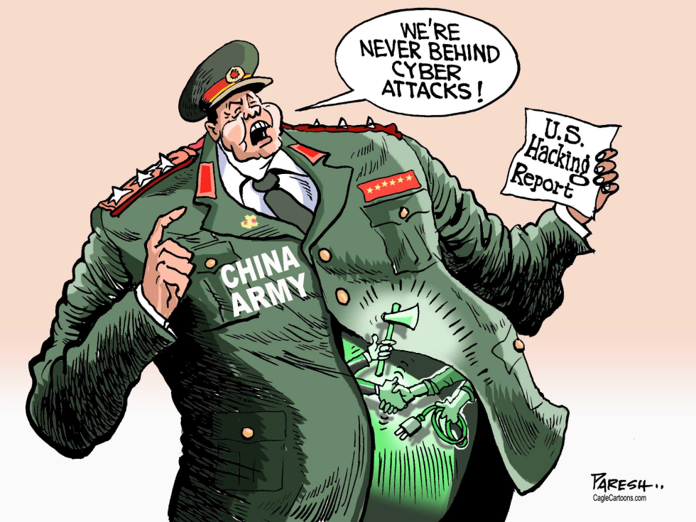 Cyber attacks COLOR