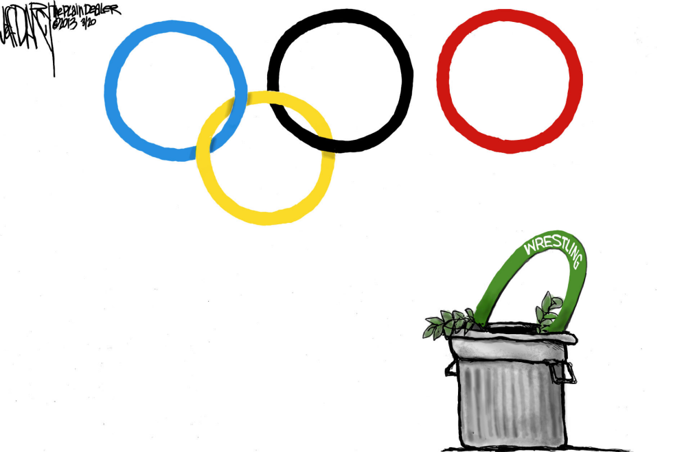 Olympic wrestling gets pinned