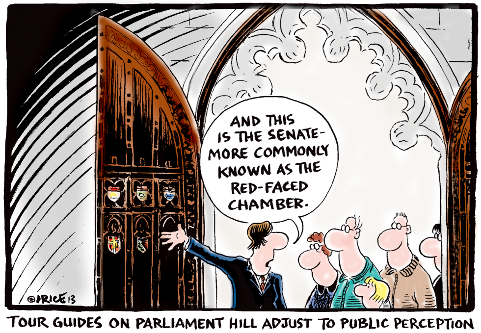 Tour Guides on Parliament