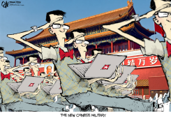 NEW CHINESE MILITARY by Cam Cardow