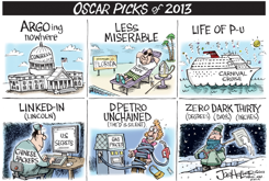 OSCAR PICKS by Joe Heller