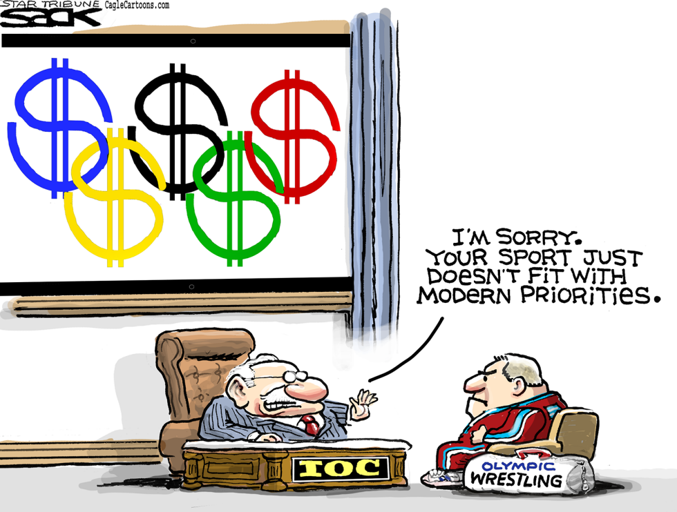 Olympic Wrestling COLOR