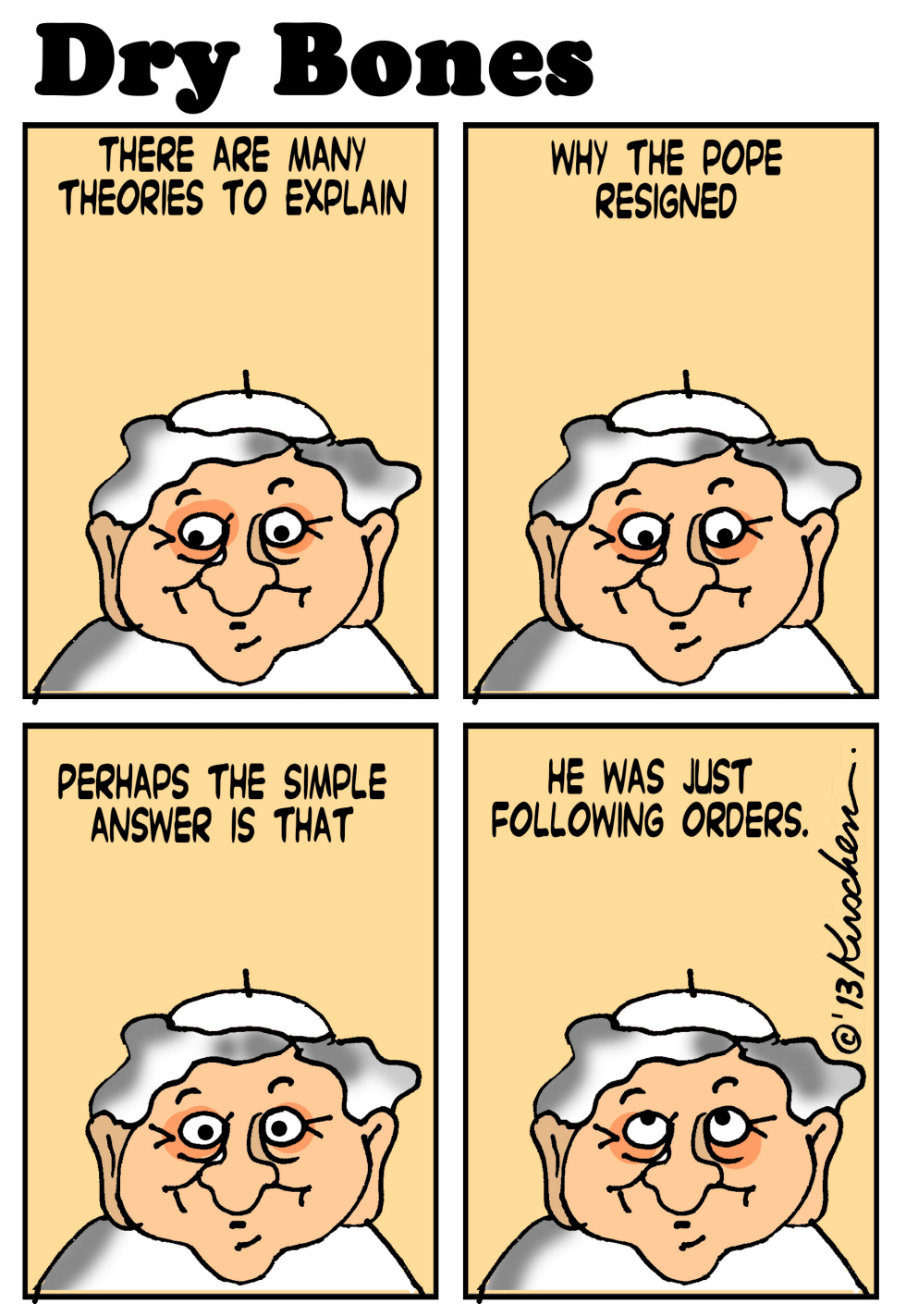 the Pope Resigns
