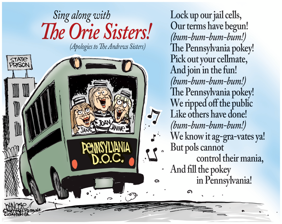 LOCAL PA -- The Orie Sisters COLOR