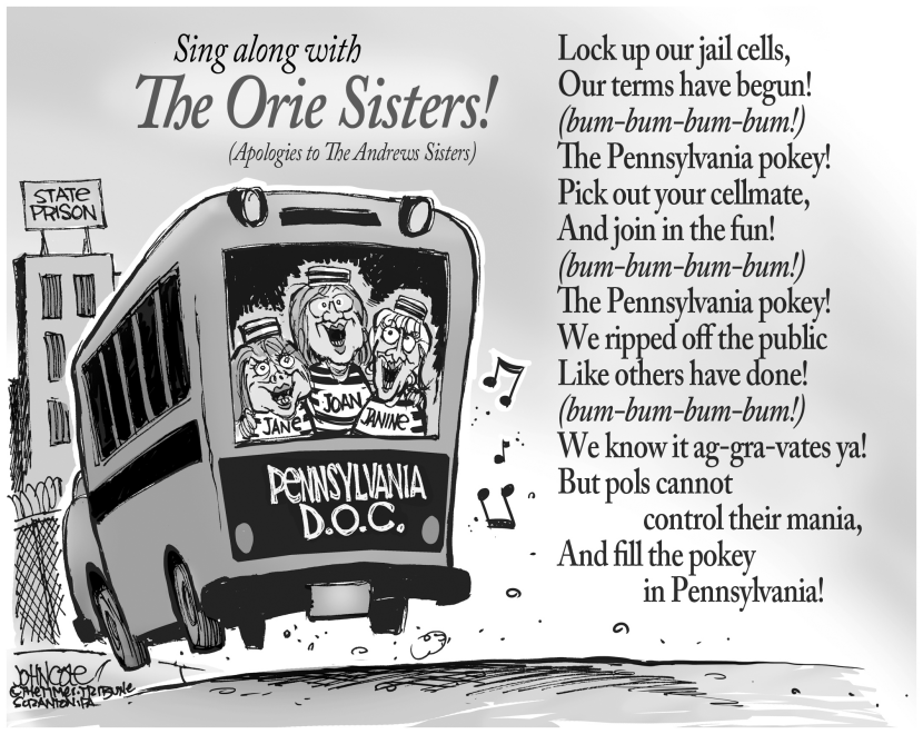 LOCAL PA -- The Orie Sisters BW