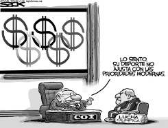 LUCHA LIBRE OLIMPICA by Steve Sack