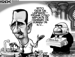 ASSAD EL SANGRIENTO by Steve Sack