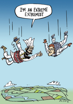 THE EXTREME EXTREMIST by Chris Slane